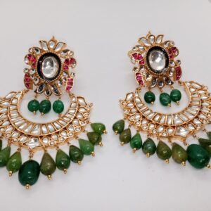 High Copy Diamond Polki Gold Masking [LIGHT GREEN]