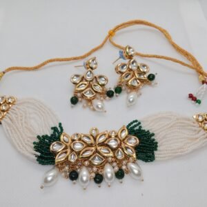 High Copy Diamond Polki Gold Masking joker set