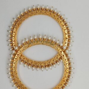 Gold Masking Fancy Bangles Perfect for Wedding