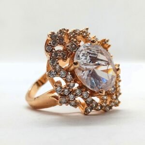 Beautiful Ring with gold Masking