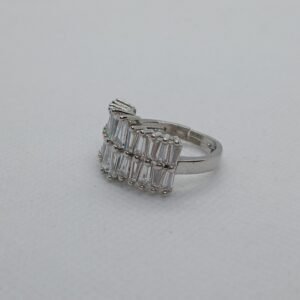 Ring Diamond style Zirconia Ring